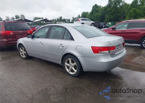 2008 Hyundai Sonata Limited/Se z USA, uszkodzony, nr VIN 5NPEU46C58H307049